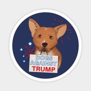 Dogs Against Trump Magnet